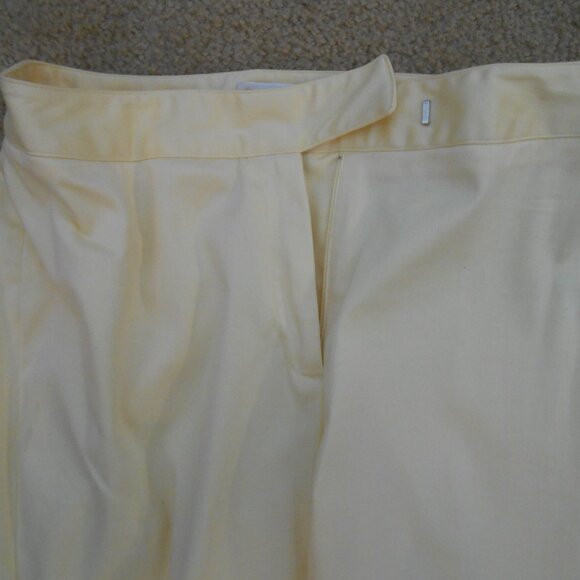 Women's Size 4 Butter Yellow Worthington Suit Jacket and Pants - Picture 7 of 7